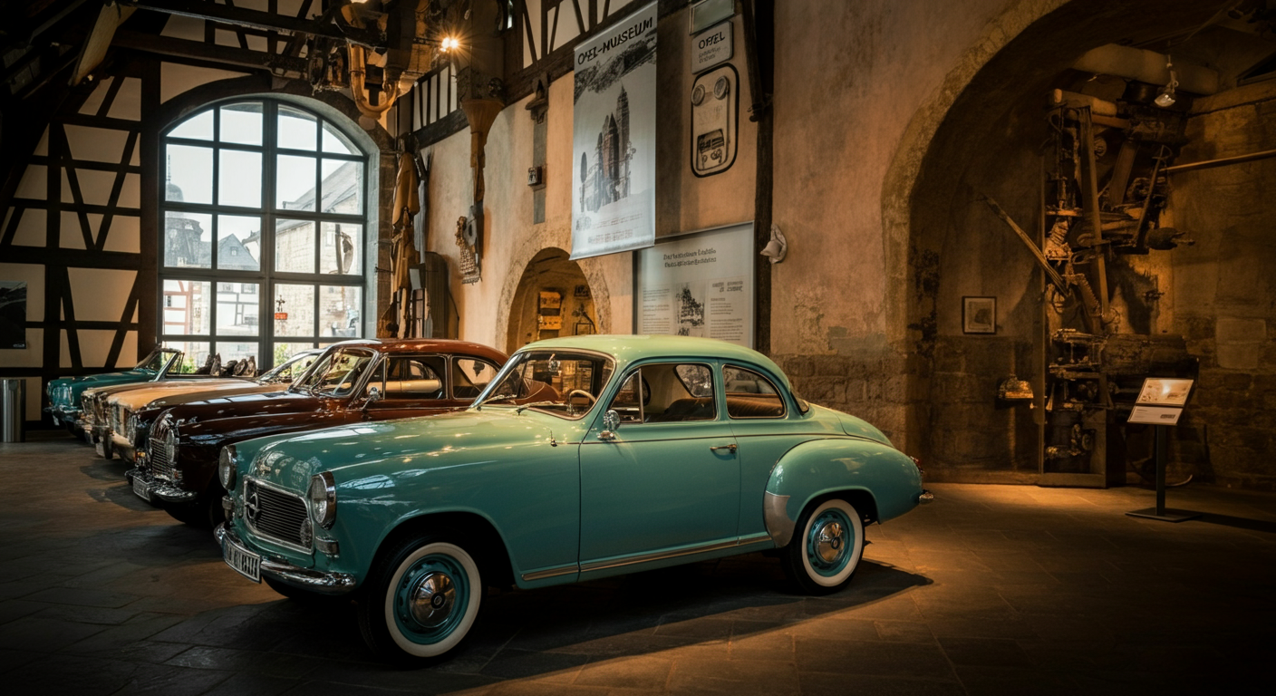 Opel Museum Rüsselsheim: Traumziele für Auto-Fans