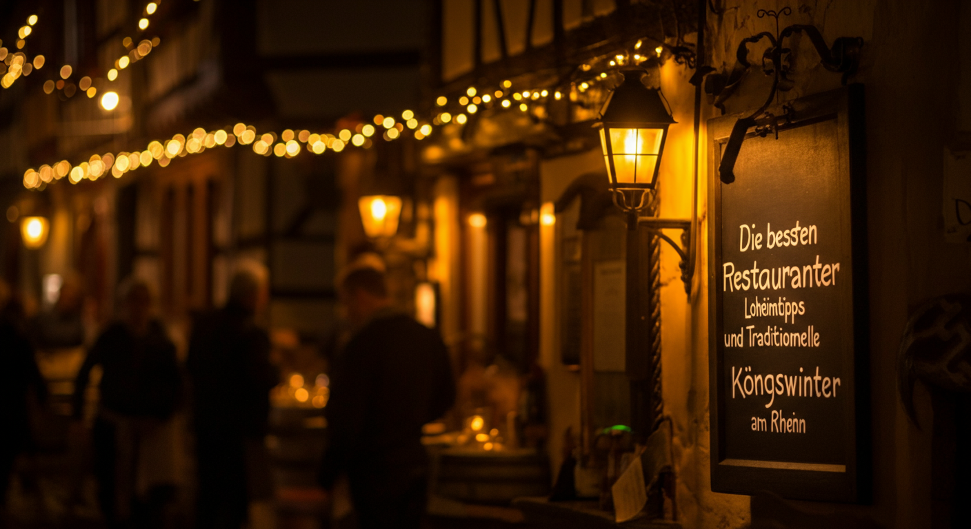 Die besten Restaurants in Königswinter Lokale Geheimtipps und traditionelle Küche am Rhein - Königswinter