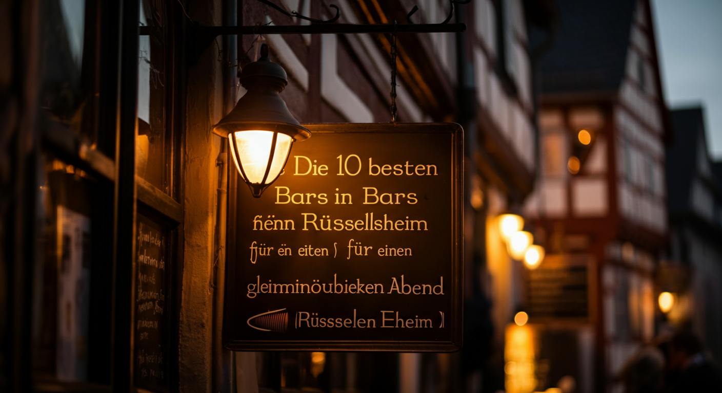 Die 10 besten Bars in Rüsselsheim für einen gemütlichen Abend - Rüsselsheim