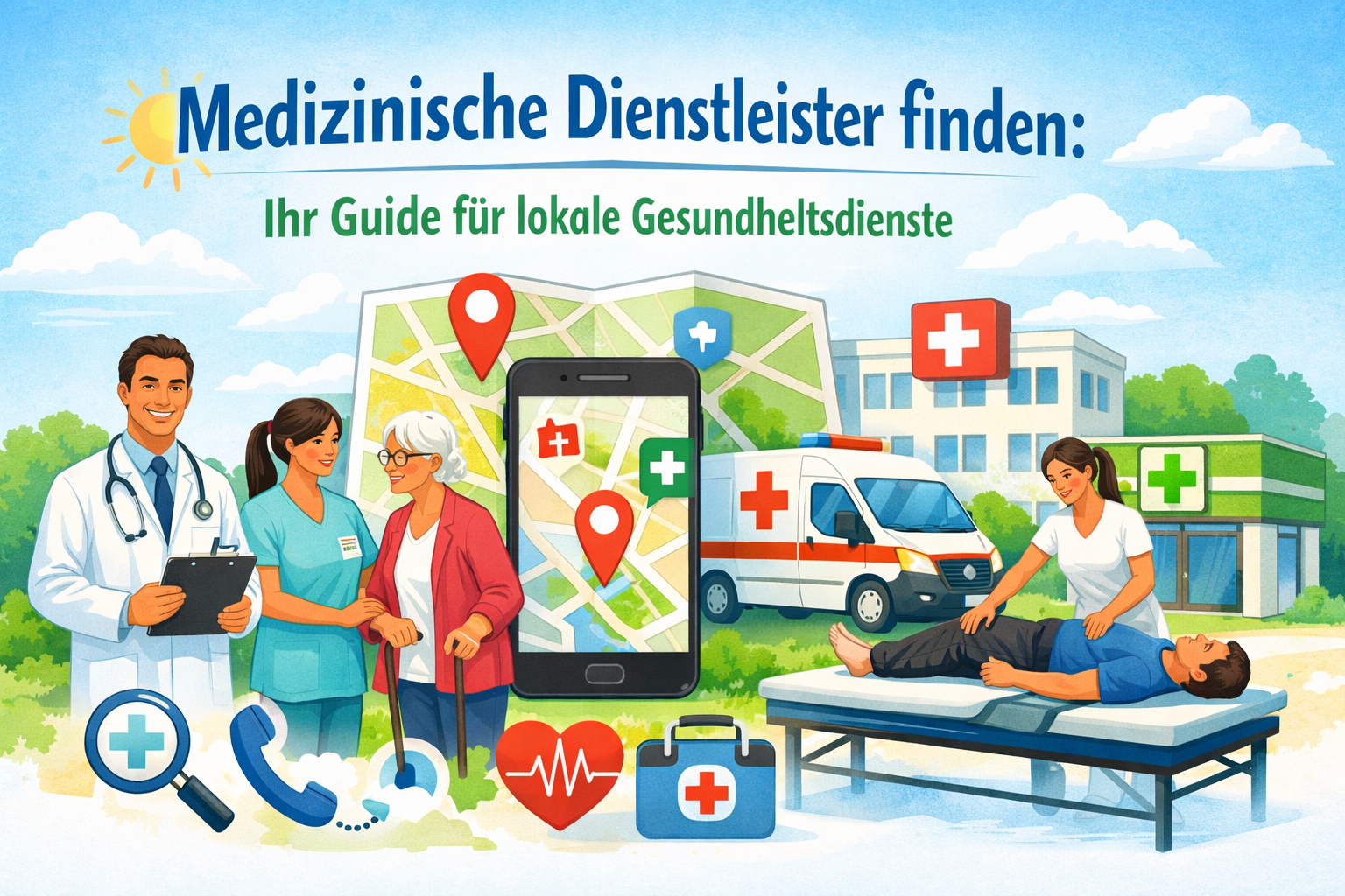 Medizinische Dienstleister finden Ihr Guide für lokale Gesundheitsdienste