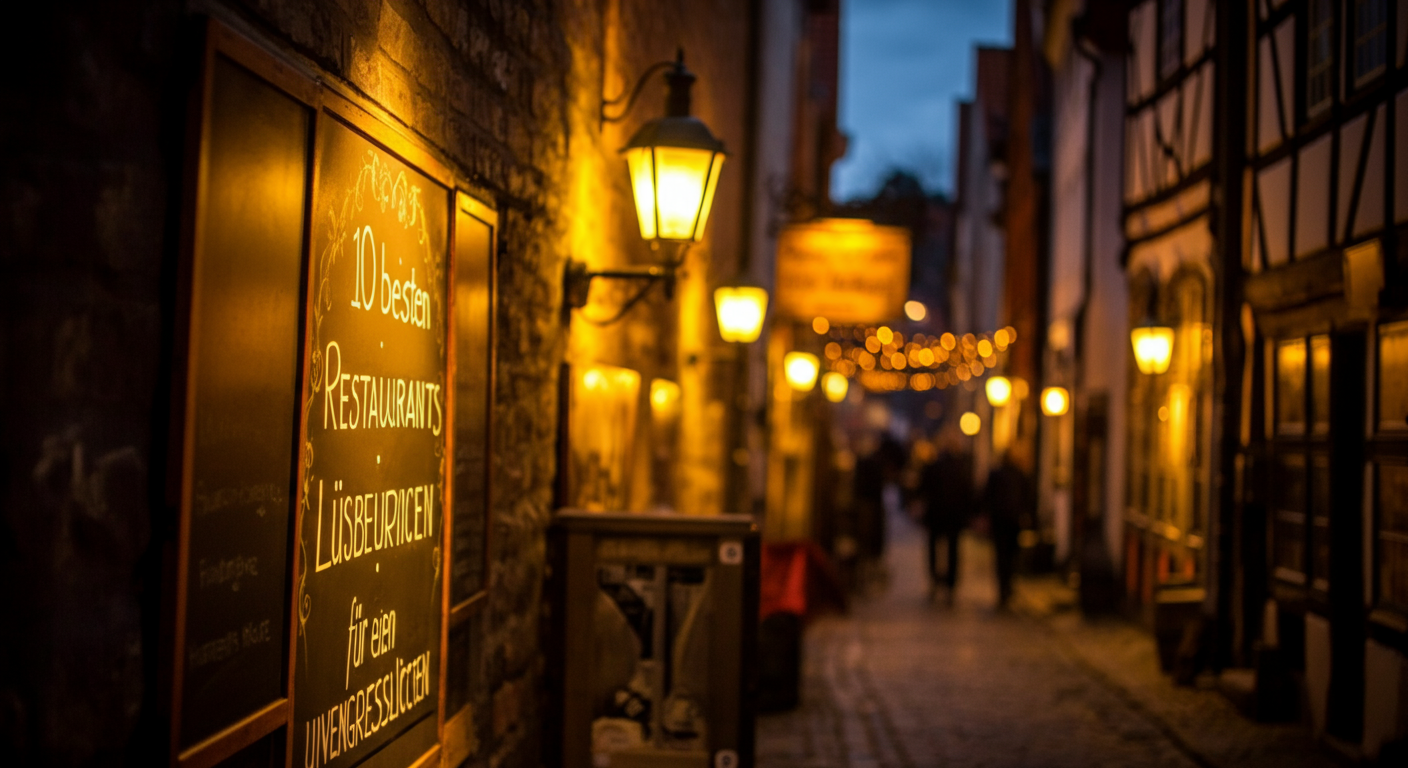 Die 10 besten Restaurants in Lübeck für einen unvergesslichen Abend - Lübeck