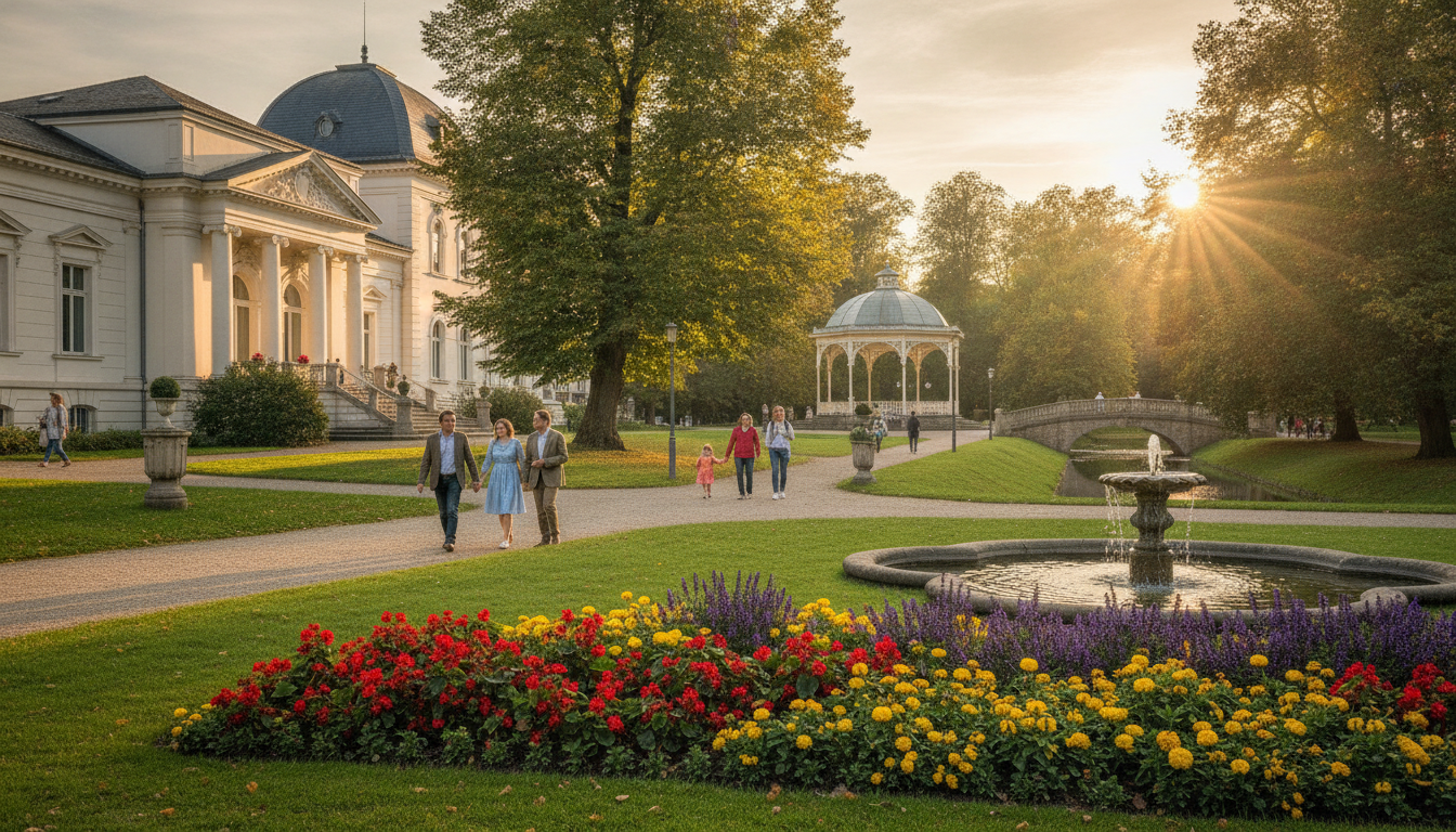 Kurpark Bad Homburg vor der Höhe Geschichte Sehenswürdigkeiten Geheimtipps - Bad Homburg vor der Höhe