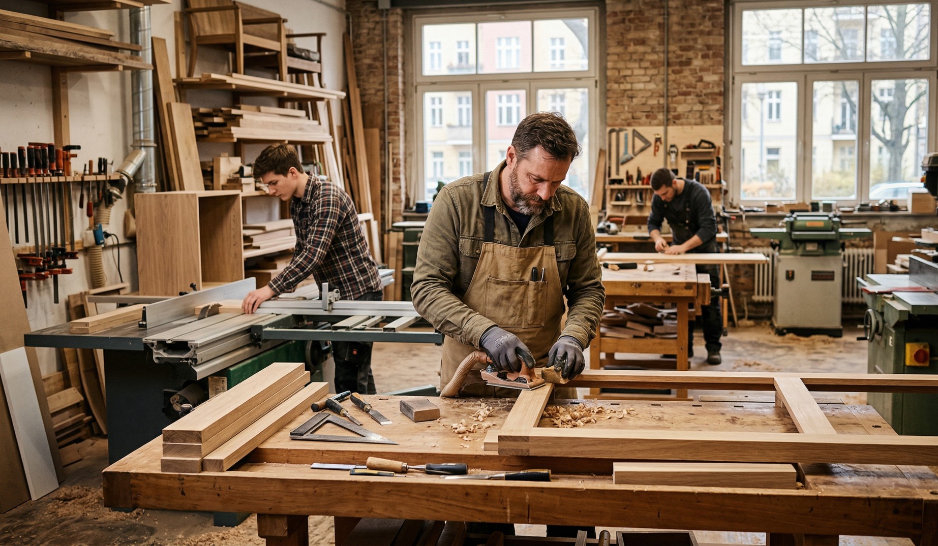 Schreinereien Berlin – Professionelle Holzverarbeitung & Möbelbau