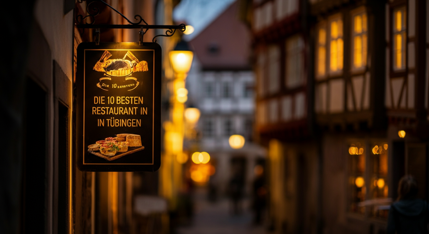 Tübingens Top-Restaurants: Kulinarischer Genuss, der begeistert