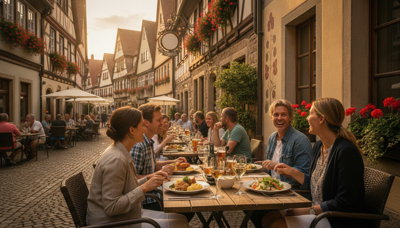 Die besten Restaurants in Dinkelsbühl Traditionelle Küche und moderne Gastronomie - Dinkelsbühl