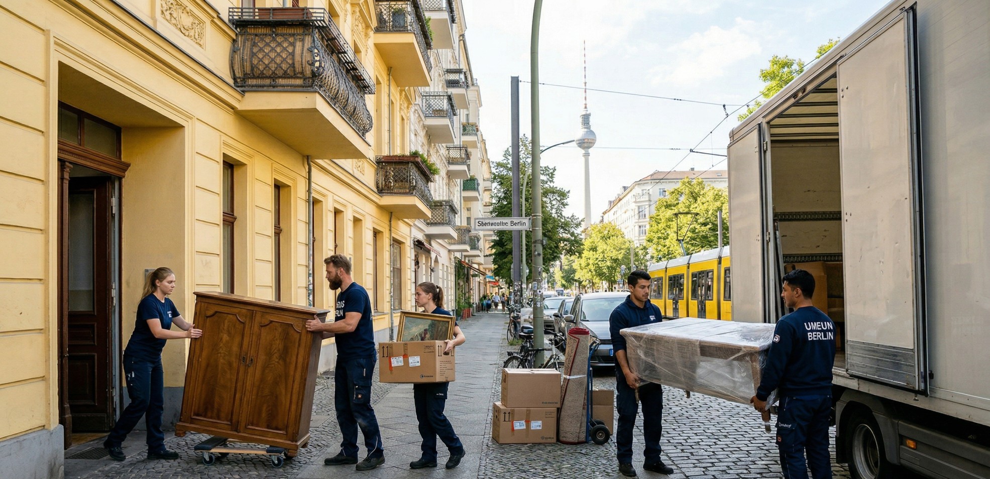 Umzugsunternehmen Berlin Die besten lokalen Anbieter für Ihren Umzug