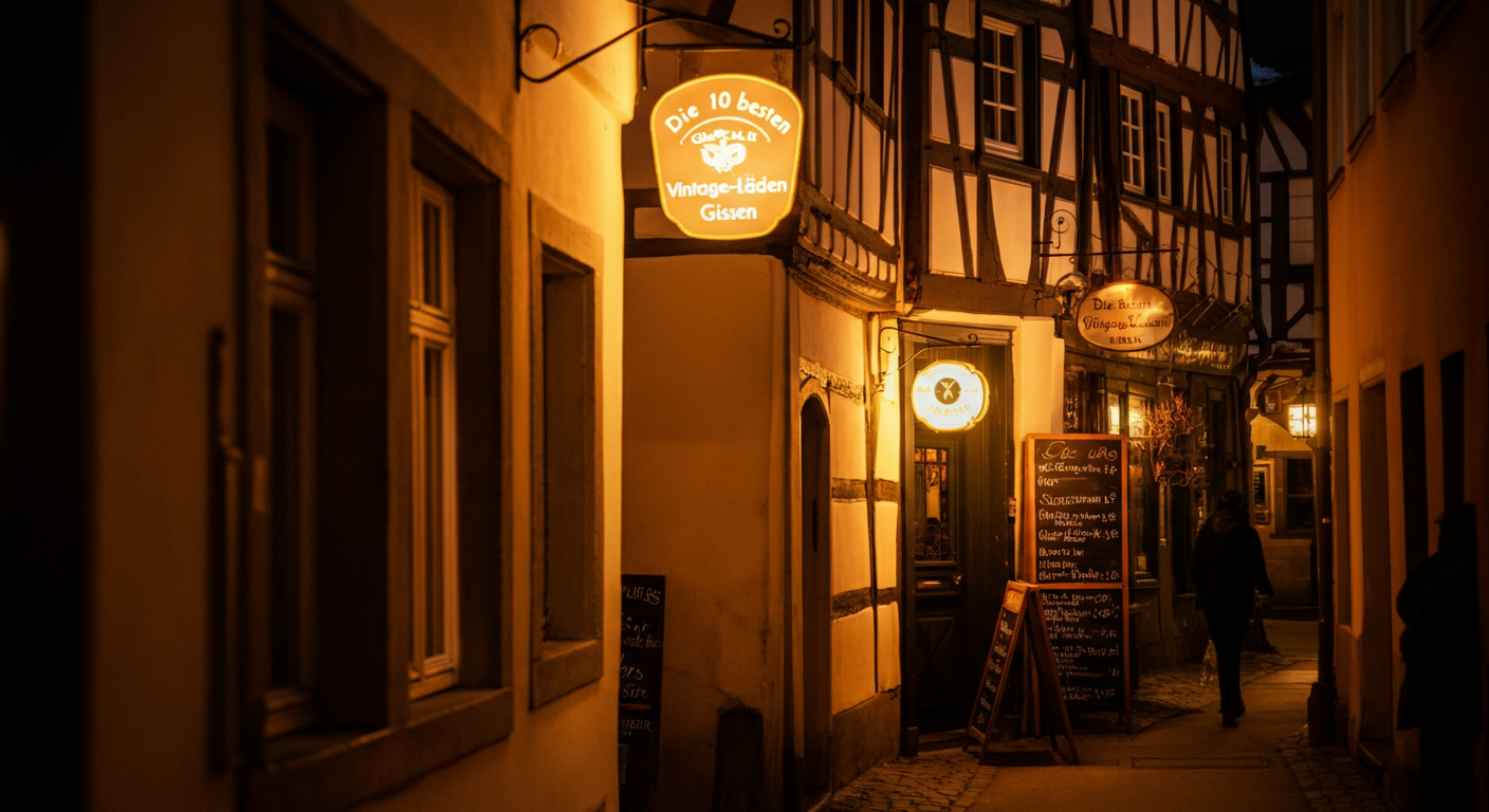 Die 10 Vintage-Schätze in Gießen, die Sie nicht verpassen sollten!