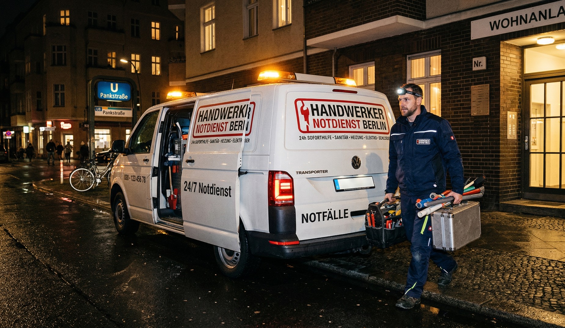 Handwerker Notdienst Berlin – 24h Soforthilfe bei Notfällen