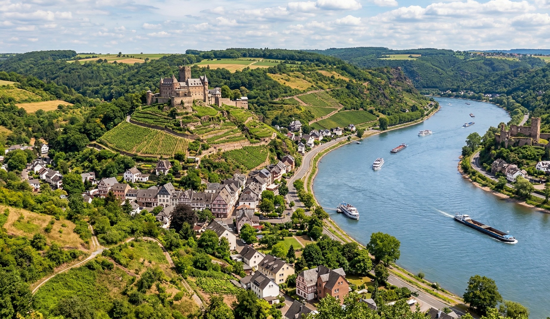 Rhein Sehenswürdigkeiten Die schönsten Orte entlang Deutschlands Strom