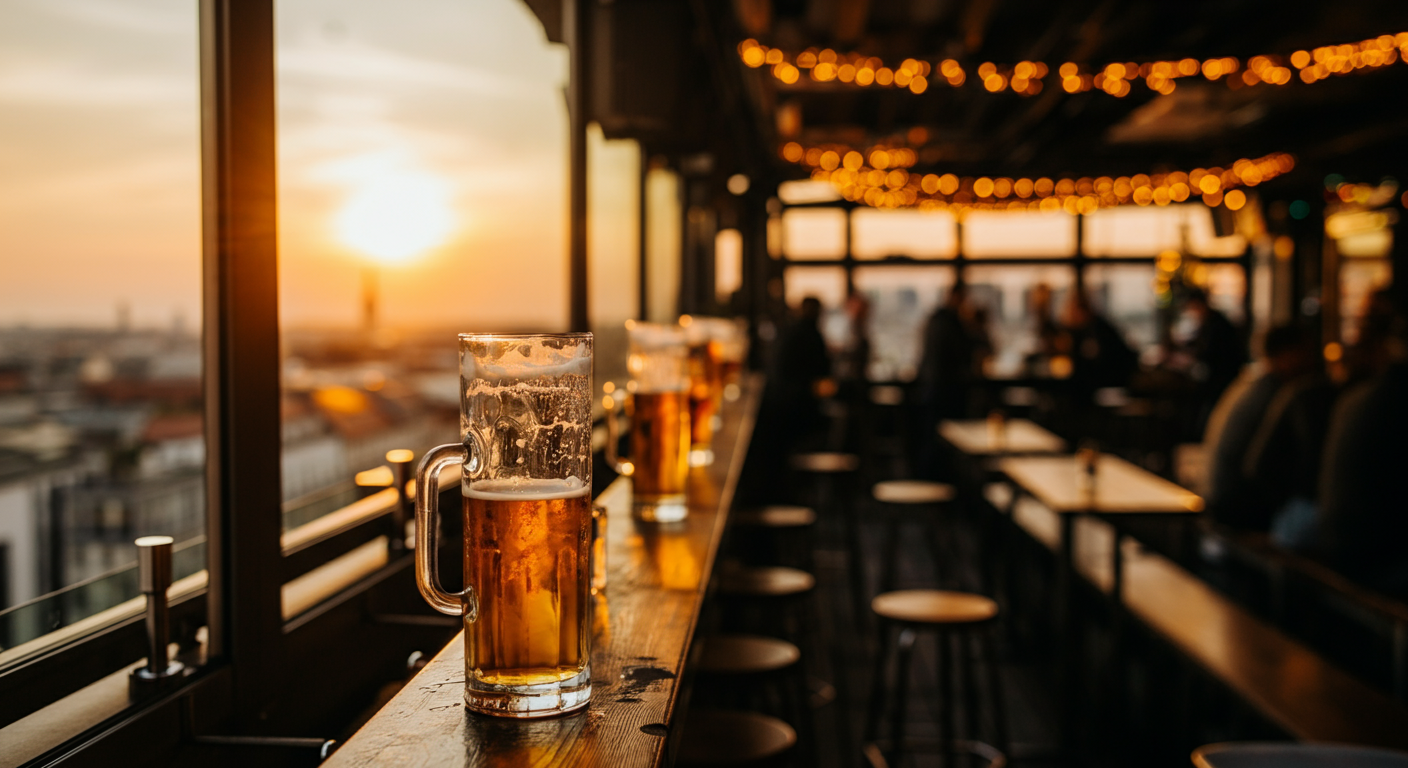Die Top 10 Rooftop-Bars in München - München
