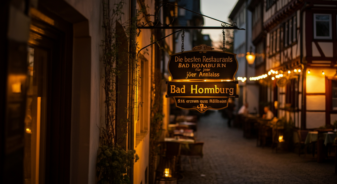 Die besten Restaurants in Bad Homburg für jeden Anlass - Bad Homburg vor der Höhe