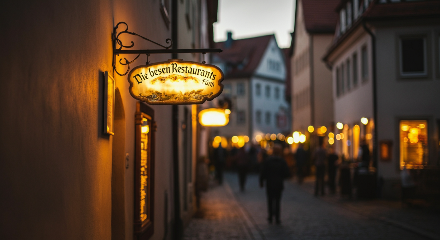 Die besten Restaurants in Fürth Kulinarische Highlights in der Kleeblattstadt - Fürth