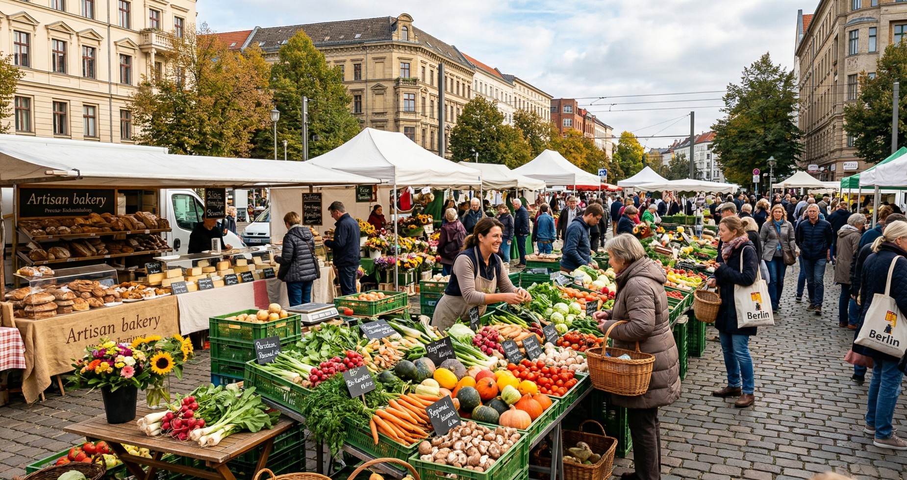 Wochenmärkte Berlin Frische Vielfalt und lokale Spezialitäten entdecken