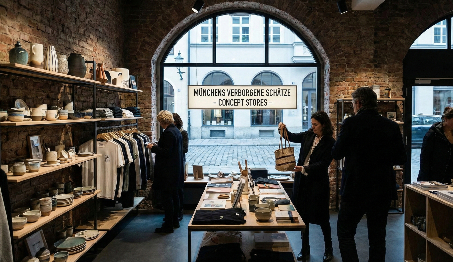 Münchens verborgene Schätze Eine Reise durch die coolsten Concept-Stores der Stadt für einzigartige Design-Funde