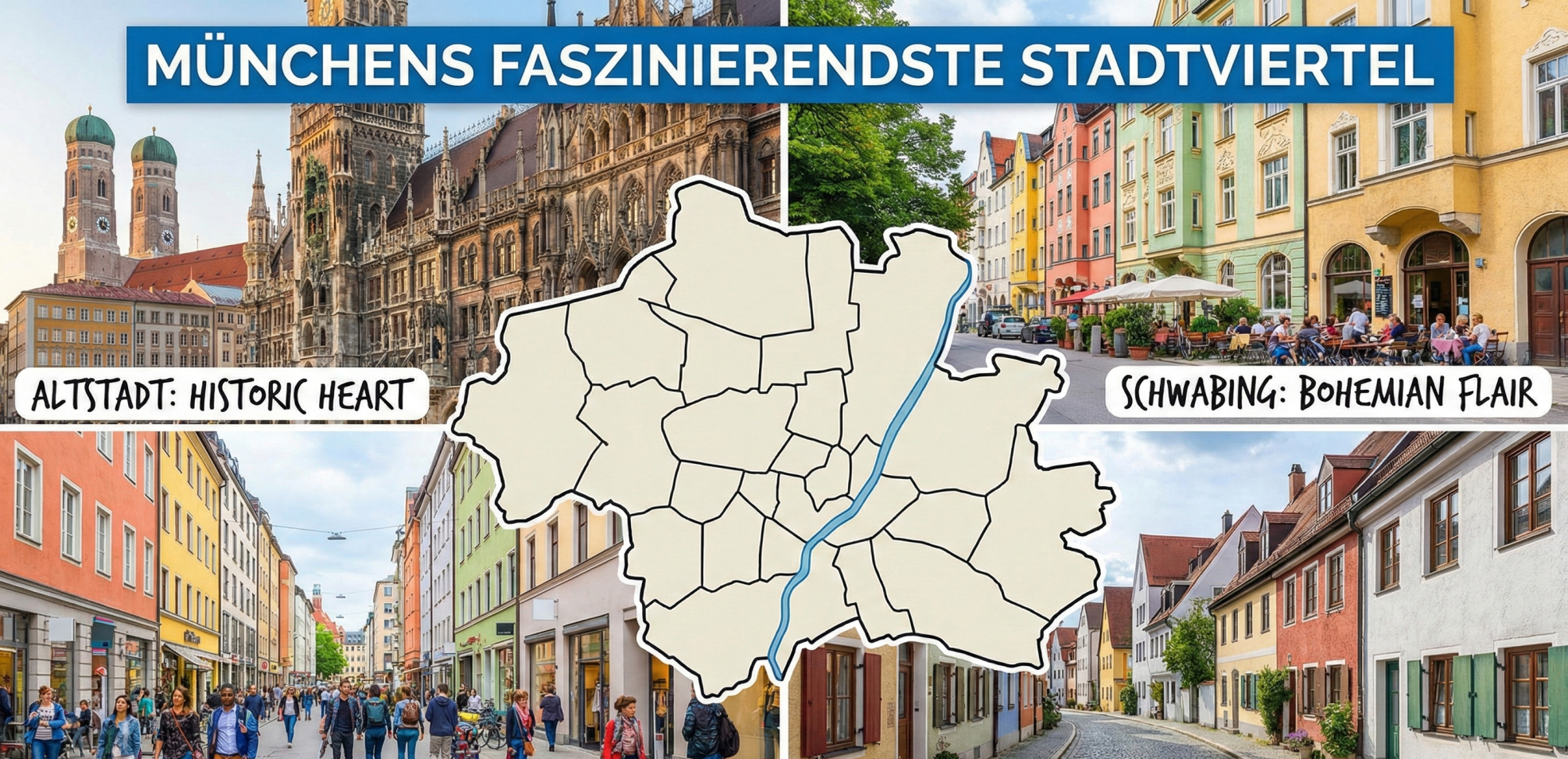 Münchens faszinierendste Stadtviertel Ein Guide durch lokale Kultur und Architektur