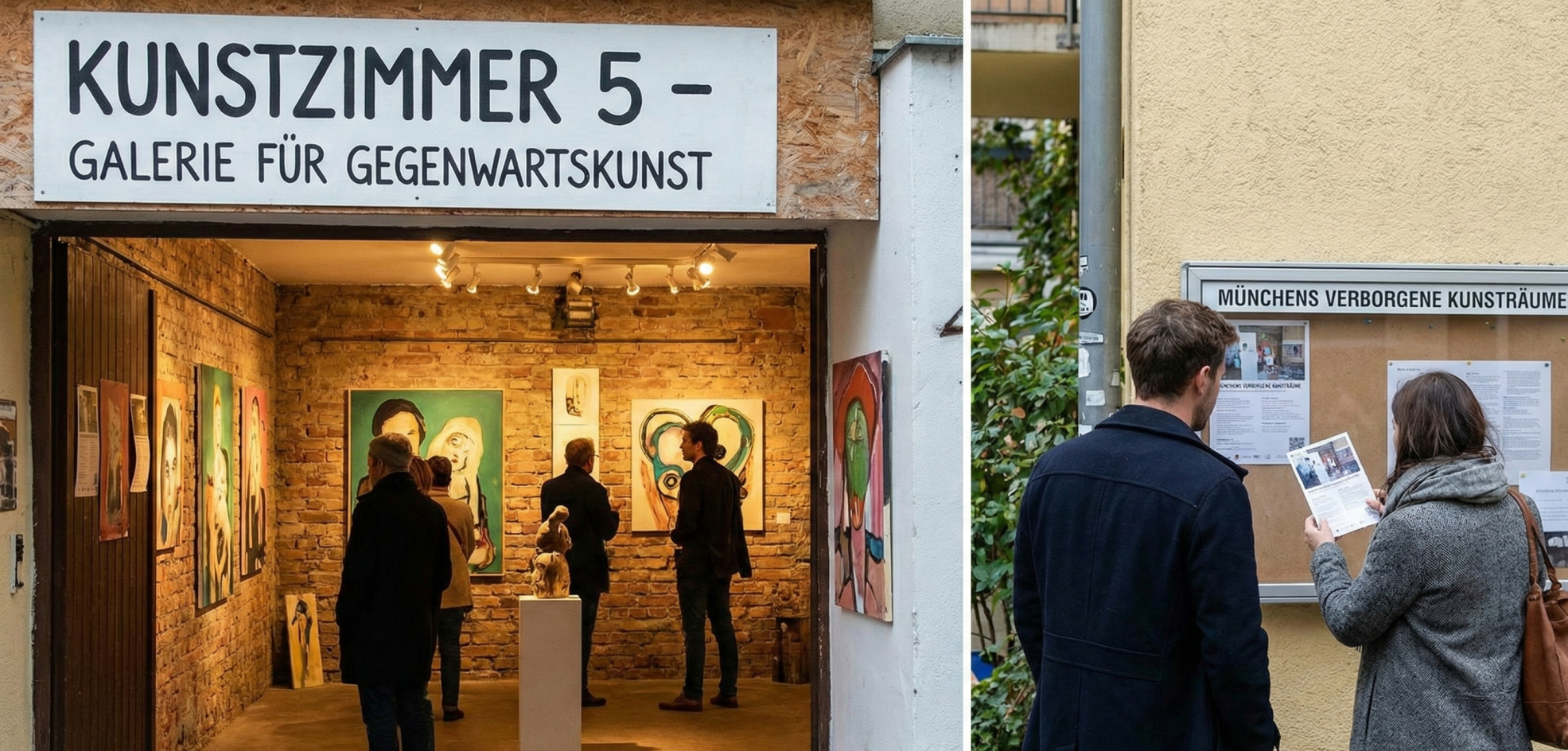 Munich's most exciting small galleries off the beaten track