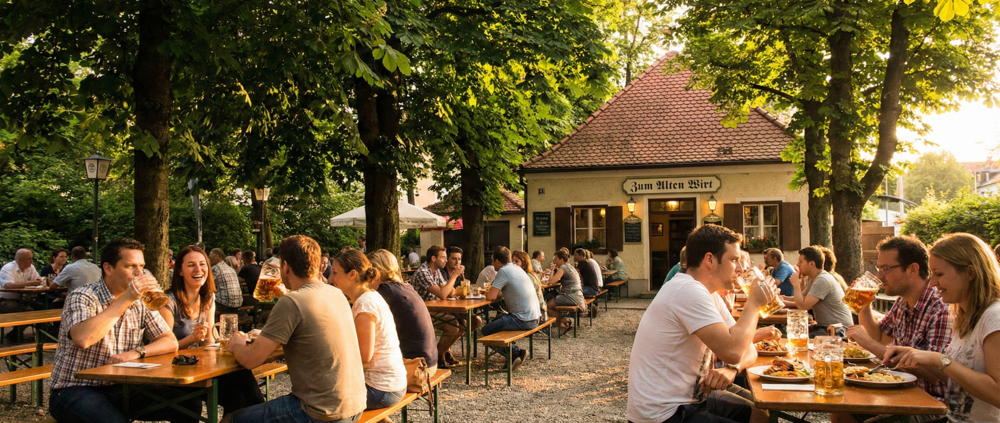 Münchens schönste traditionelle Biergärten abseits des Touristenrummels