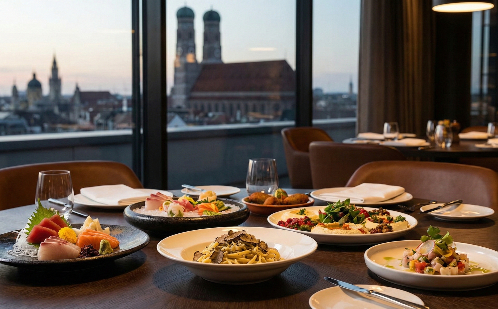 international restaurants in Munich