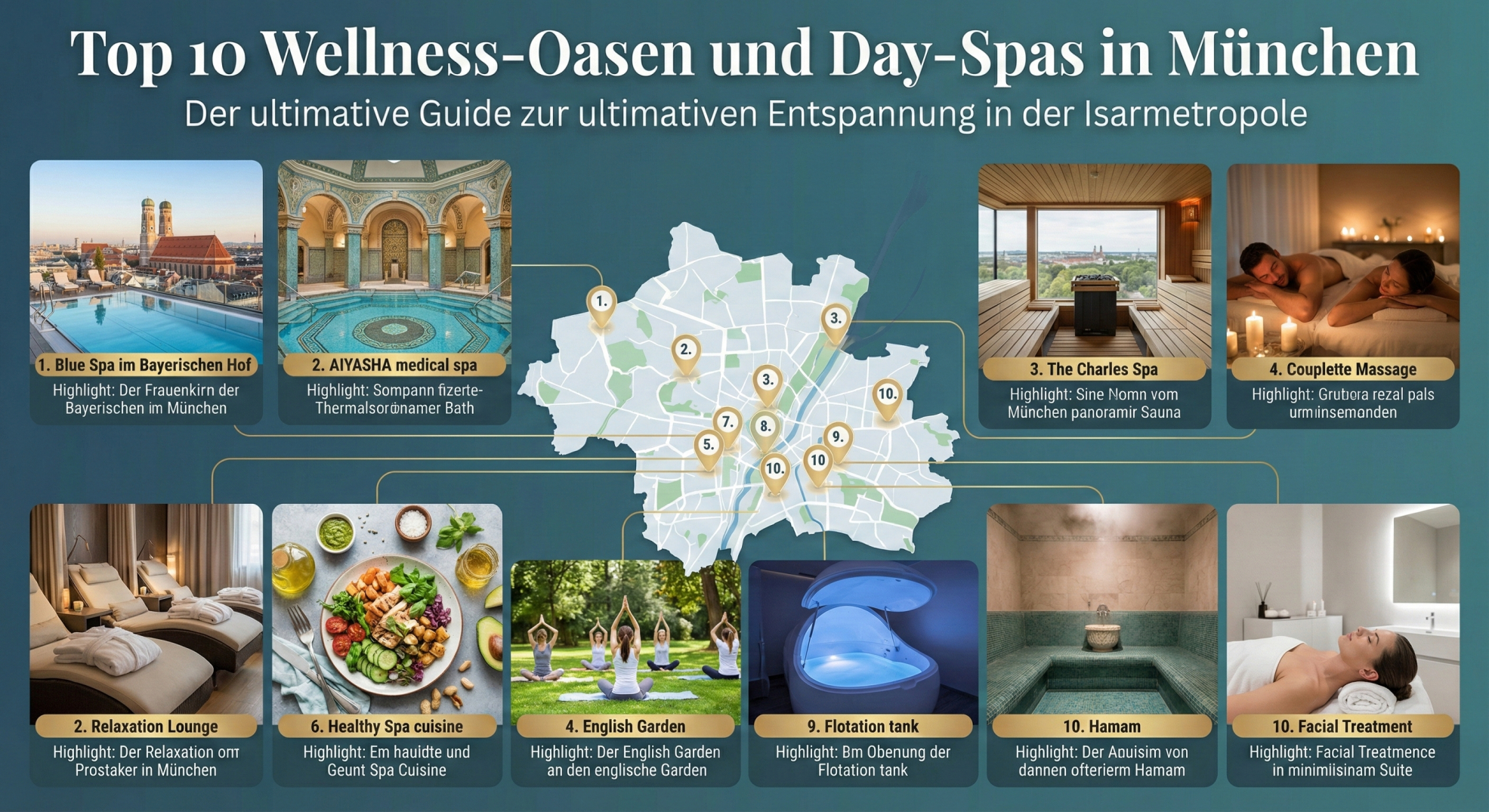 Top 10 Wellness-Oasen und Day-Spas in München Der ultimative Guide zur ultimativen Entspannung in der Isarmetropole