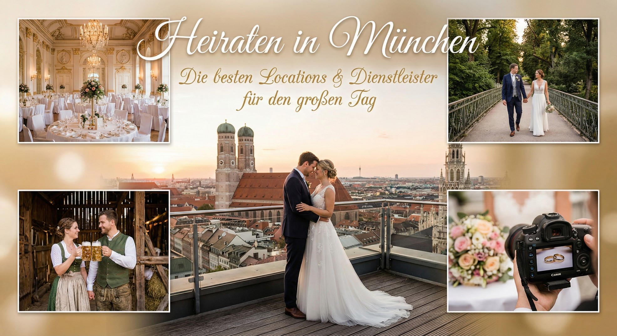 München Die besten Locations und Dienstleister für den großen Tag