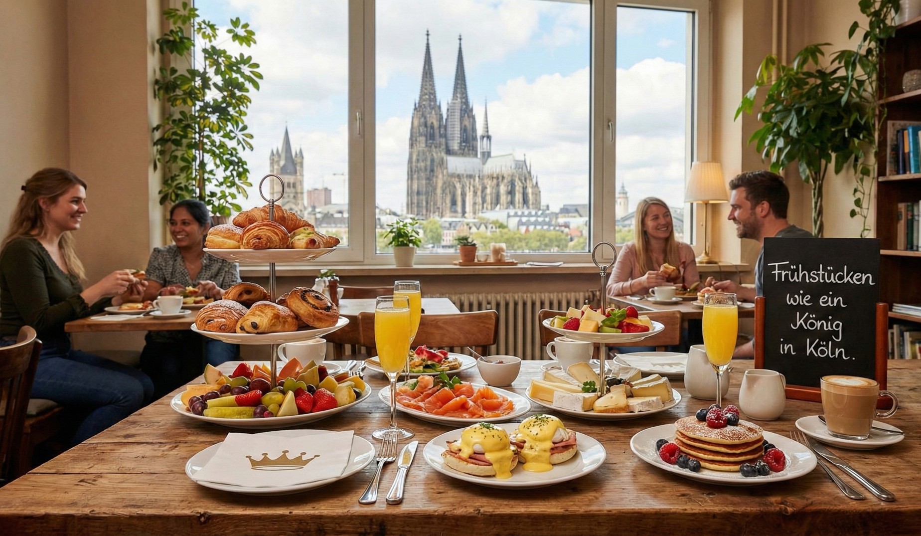 Frühstücken wie ein König Die gemütlichsten Brunch-Spots in Köln