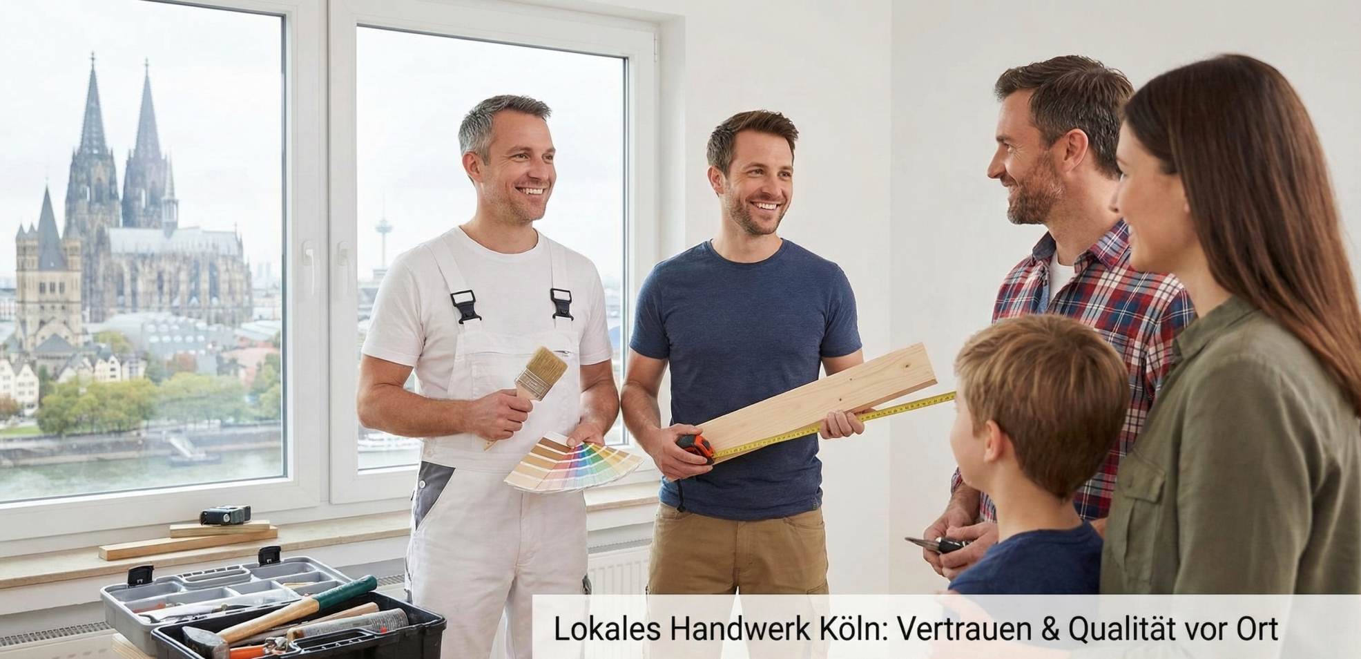 Lokales Handwerk Warum es sich lohnt, Kölner Maler und Handwerker zu beauftragen