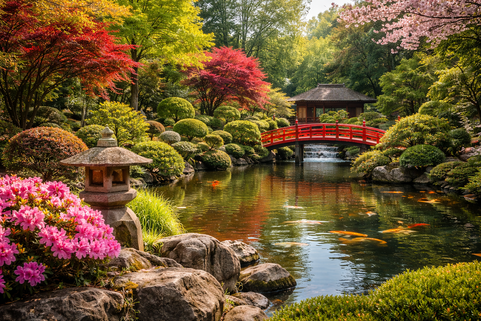 Japanischer Garten in Leverkusen