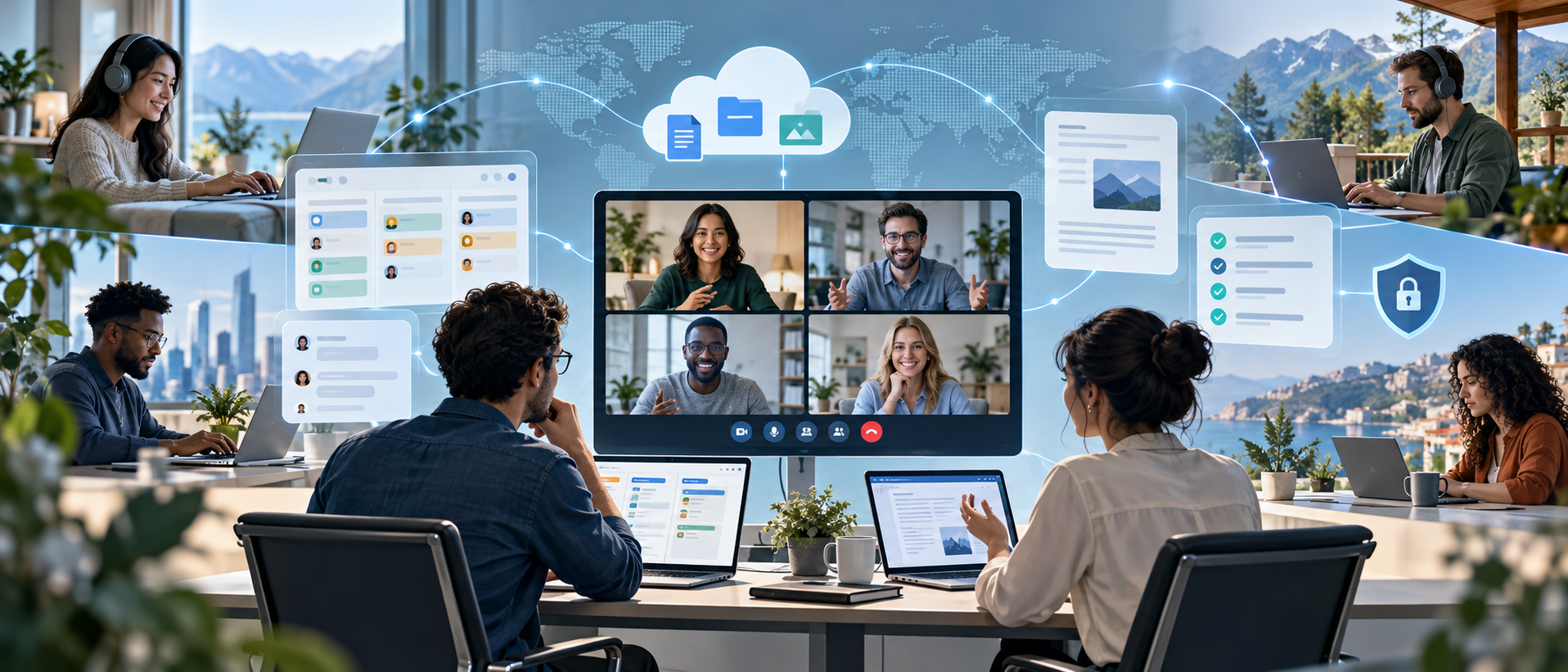 Digitale Tools für moderne Teamarbeit im Büro