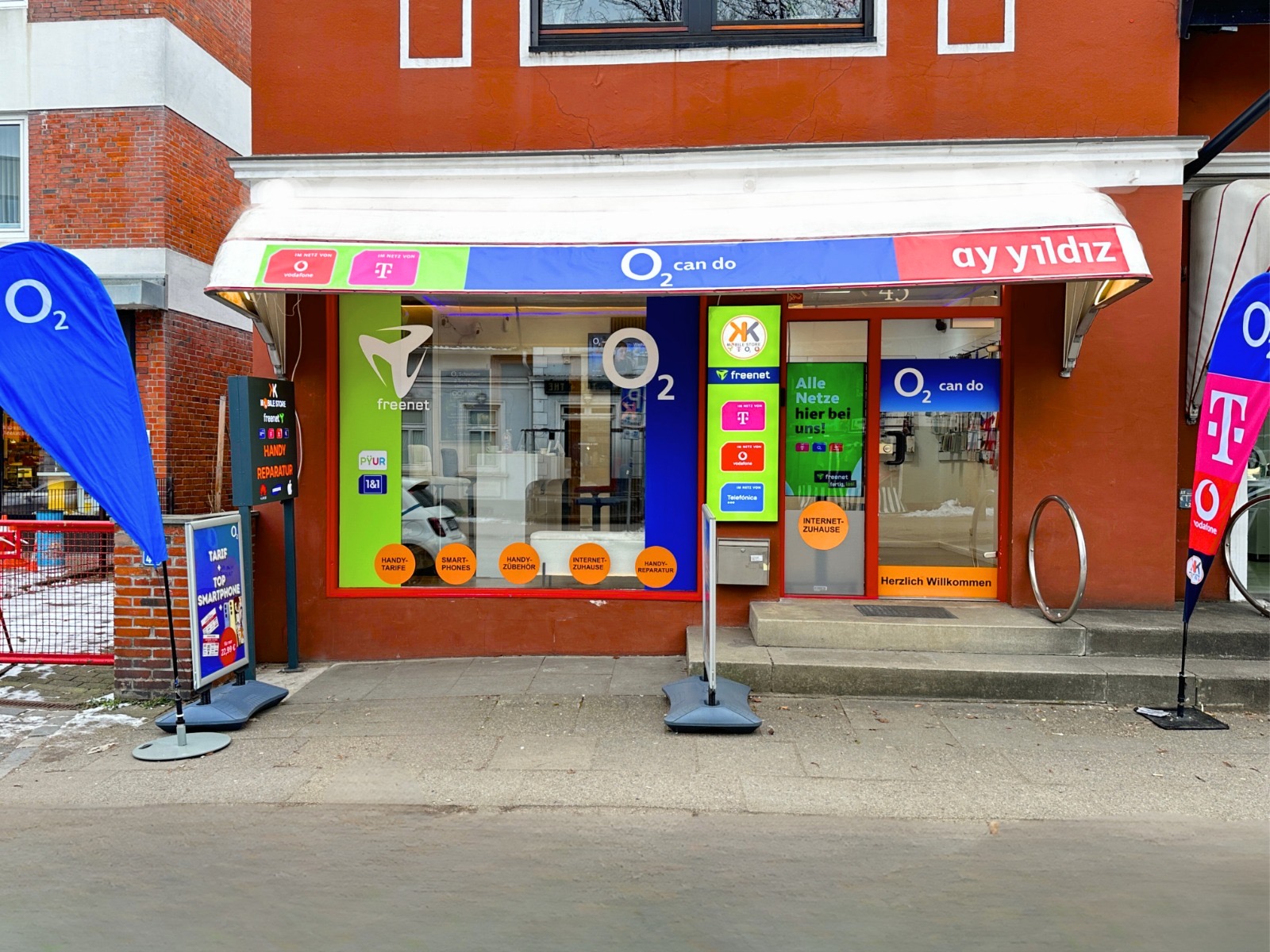 o2 & Freenet Shop Schnelsen - Handy Reparatur - KK Mobile Store